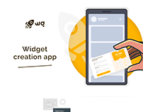 Widget creation app