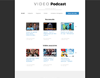 Projet video podcast- French video website