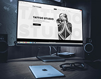 Tattoo studio web desigh