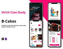 A cake ordering mobile app