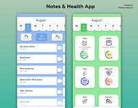 Notes & Health App