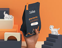 CACAHUÈTE - Dog Food Branding & Packaging