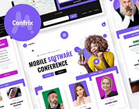 Confrix - Conference Website Template
