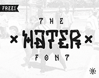 HATER free font