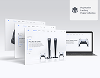 PS5 Landing Pages and Redesigns