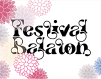 FREE FONT - Festival Balaton - Modern Retro Font