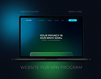 VPN website project
