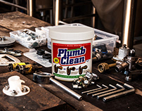 Plumb Clean Jar Label