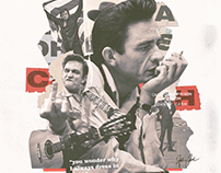 Johnny Cash - Collage
