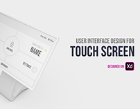 UI Design for Touch Screen