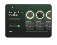 Lankaran tea identity & Website design