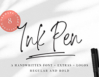 Ink Pen Handwritten Font