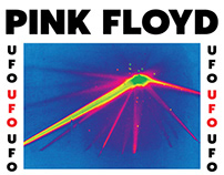 Pink Floyd - UFO Poster
