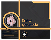 Snow (bLender geo node)