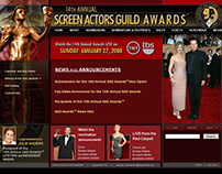 SAG Awards Website, 2008