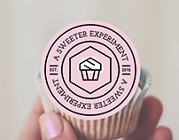 Sweeter Experiment Cupcakery Brand Identity