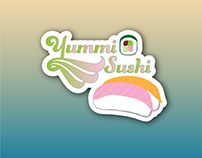 Yummi Sushi Sticker