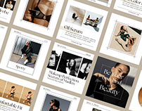 Lifestyle Instagram Post Template. FREE Canva Template.