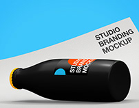 Studio branding mockup