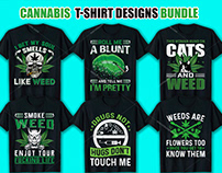 Cannabis T Shirt Design Bundle.