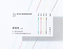 B126 Workshop | 三分設計名片03 Business card 2019-03