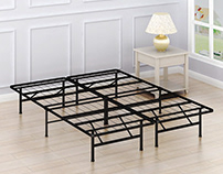 Mattress Foundation Platform Bed Frame by Simple Housew