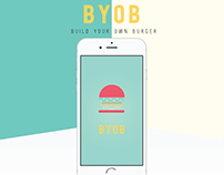 BYOB- Build Your Own Burger App Design