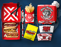 Mike's Hot Dogs Branding and Food Packaging