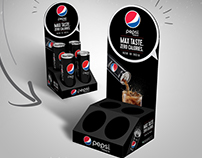 Pepsi Black Table Top Design (POS)