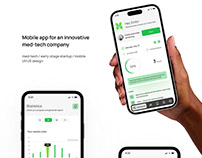 Mobile app for an innovative med-tech company