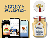 Grey Poupon Rebrand