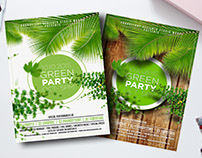 Green Party - Flyer Design!
