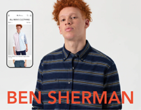 Ben Sherman E-commers redesign