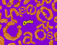 Cheeetos 3D Typeface (Extra Hot)