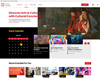 Cultural Concierge Website UI