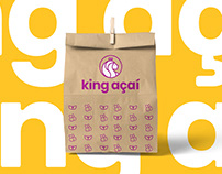 King Açaí - Identidade Visual