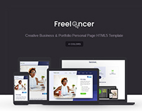 Freelancer - Portfolio Personal Page HTML5 Template