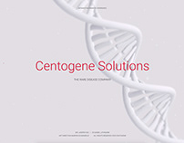 Centogene Solutions Website