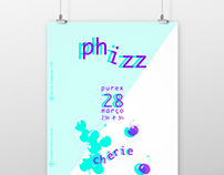 PHIZZ dj // poster and cover photo