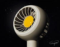 PLANET丨Hand-held Fan