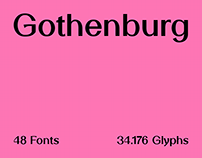 SK Gothenburg Typeface