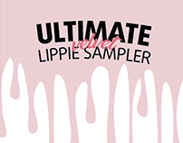 Kylie Lipkit Sampler - Package Design