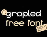 Gropled - Free Display Font