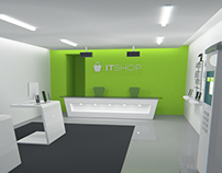 ITShop.se - Concept for shops Interior Design