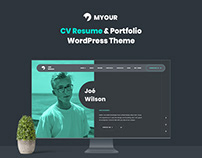 CV Resume WordPress Theme – Myour