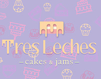 Tres Leches cakes branding