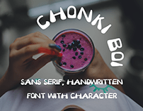 Chonki Boi: Retro-Inspired Font