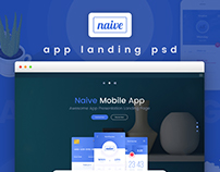 Naive App Landing Page Template