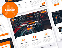 Carisma - Car Wash Website Template