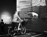 "Cycling Tour" Interactive Multimedia Installation